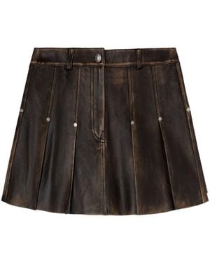 Palm Angels Lea Mini Skirt - Black