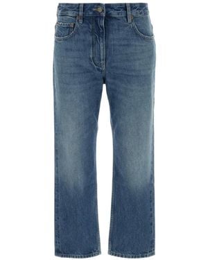 Valentino Garavani Vlogo Straight-Leg Jeans - Blue