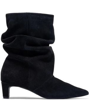 Bernardo Etta Pointed-Toe Ankle Boots - Black