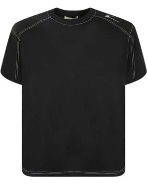 Carrera Hayes Contrast-Stitch T-Shirt - Black