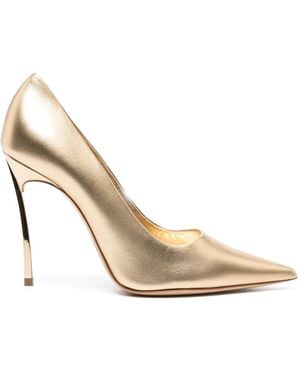 Casadei Blade Metallic Pumps