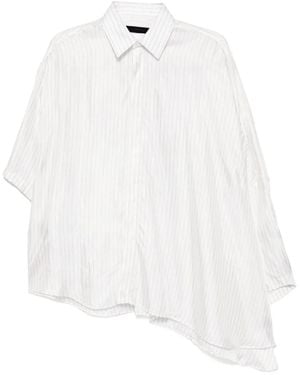 ALAINPAUL ロングシャツ - ホワイト