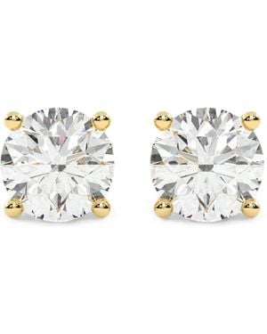 Diamond Essentials Lab-Grown Diamond Solitaire Earrings - White