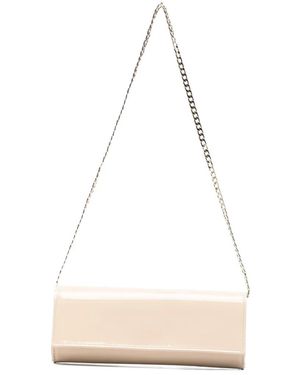 Castagna Chain-Strap Shoulder Bag - White