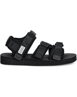 Suicoke Kisee-Cab Flat Sandals - Black
