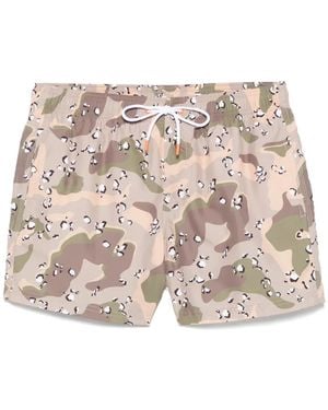 sundek camouflage swim shorts