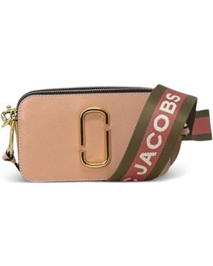 Marc Jacobs The Colourblock Chain Snapshot Bag - Brown