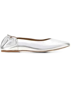 A.P.C. Juliet Ballet Flats - White