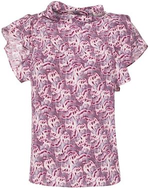 Isabel Marant Blusa Asimmetrica - Rosa