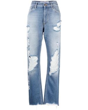 Jacob Cohen Distressed-Effect Finish Jeans - Blue