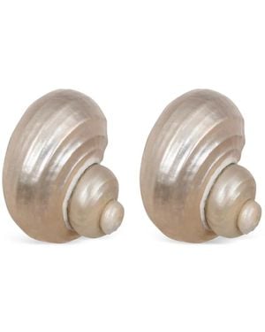 Jennifer Behr Luca Shell Earrings - Natural