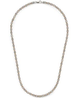 Desmo Collar Barrel Pioneer En Plata De Ley - Multicolor
