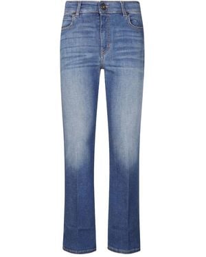 Weekend by Maxmara ストレッチコットン ジーンズ - ブルー