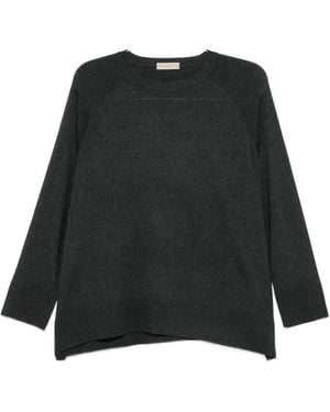 Purotatto Pullover Mit Raglanärmeln - Schwarz