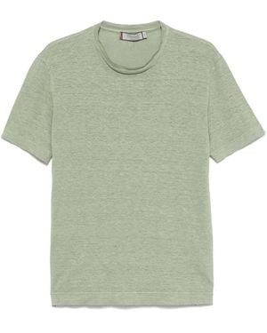 Canali Linen T-Shirt - Green