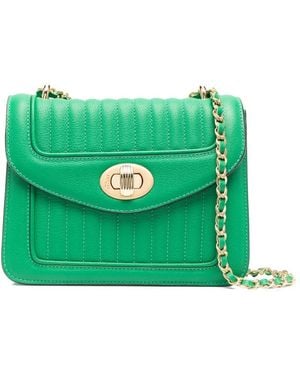 Delage Mini Ginette Shoulder Bag - Green