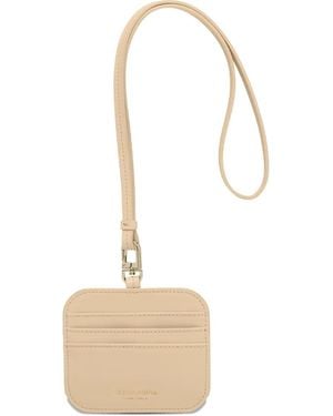 Giorgio Armani Portefeuille À Lanière - Blanc