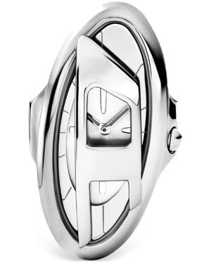 DIESEL Montre D-Era En Acier Inoxydable - White