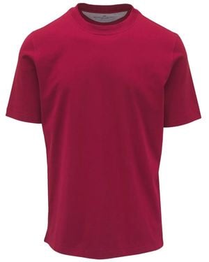 Brunello Cucinelli クルーネック Tシャツ - レッド