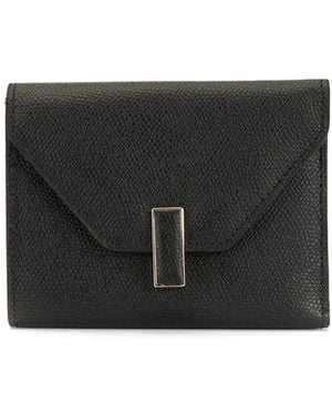 Valextra Tarjetero Iside Texturizado - Negro