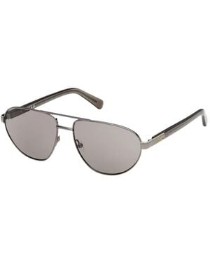 adidas Double-Bridge Pilot-Frame Sunglasses - Metallic