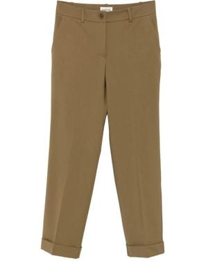 P.A.R.O.S.H. Liliuxy Cuffed Pants - Green