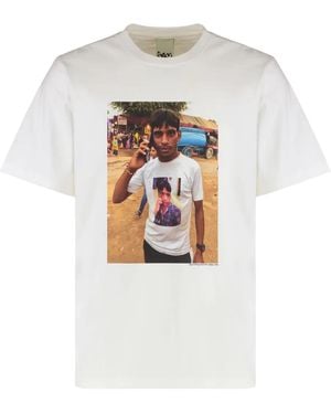 Perks And Mini Crew-Neck Printed T-Shirt - White