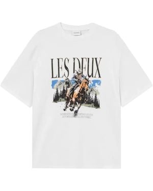 Les Deux Cole Cowboy T-Shirt - White