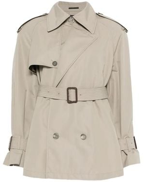 Wardrobe NYC Belted Trench Coat - Natural