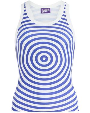 Jean Paul Gaultier The Target Tank Top - Blue