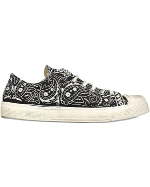 METAL GIENCHI X Jean Michel Sneakers mit Bandana-Print - Schwarz