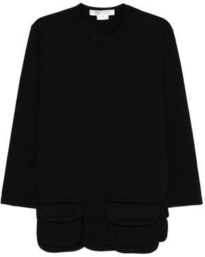 Comme des Garçons Long-Sleeve T-Shirt - Black