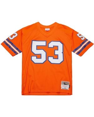 Mitchell & Ness X Nfl Denver Broncos 1978 Randy Gradishar T-Shirt - Orange