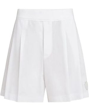 Brunello Cucinelli Cotton Piqué Shorts - White