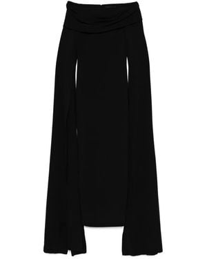 Solace London Nuri Maxi-Jurk - Zwart