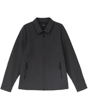 Hiking Patrol Zip-Front Shirt - Black