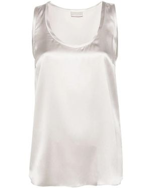 Brunello Cucinelli Sleveless Blouse Clothing - Natural