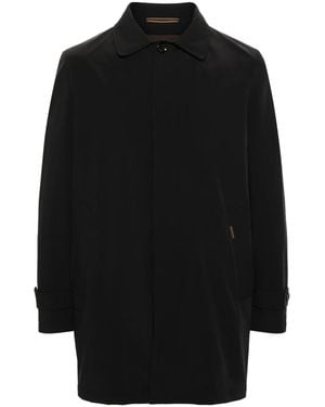 Moorer Vittor-Kn Button-Up Jacket - Black