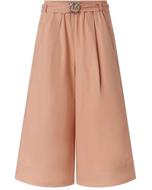 Pinko Culottes Pants - Pink