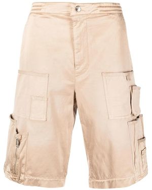 DIESEL Straight-Leg Cargo Shorts - Natural