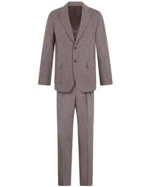 Brooks Brothers Dreiteiliger Anzug - Grau