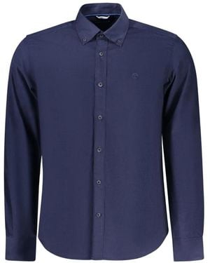 North Sails Button-Down Long-Sleeve Shirt - Blue