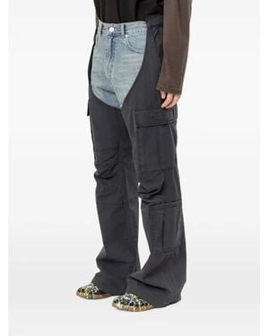 Protocol Index Biker Cargo Jeans - Black