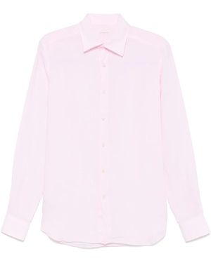 Glanshirt Camisa de lino - Rosa