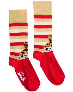 Patou X Moomin Little My Socks - Red