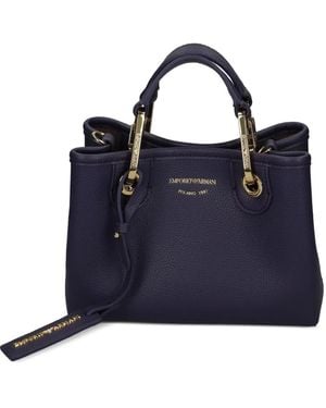 Emporio Armani Myea Tote Bag - Blue