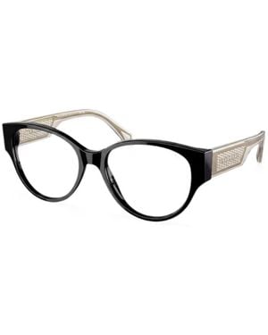 BVLGARI Cat-Eye-Brille - Schwarz