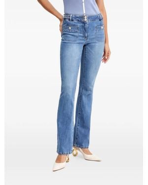 Morgan Button-Up Jeans - Blue