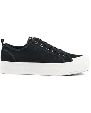 KARL LAGERFELD Lace-Up Sneakers - Black