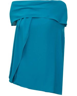Alberta Ferretti Blusa Senza Spalline